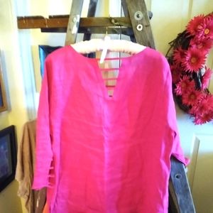 Peck and Peck blouse - pink size large